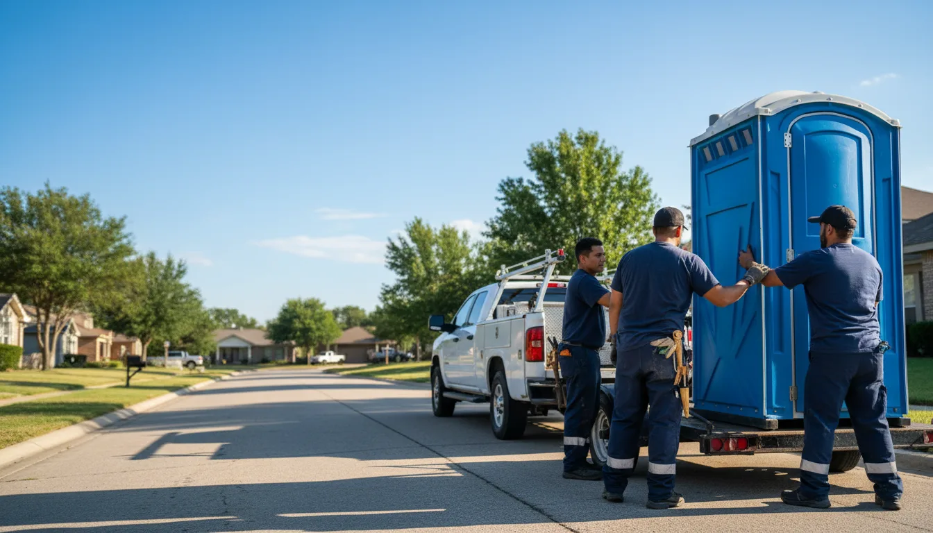 Portable Toilet Rental in Four Oaks, NC near me